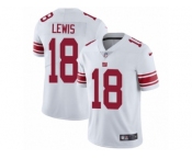 Youth Nike New York Giants #18 Roger Lewis White Vapor Untouchable Limited Player NFL Jersey