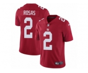 Youth Nike New York Giants #2 Aldrick Rosas Red Alternate Vapor Untouchable Limited Player NFL Jersey