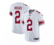 Youth Nike New York Giants #2 Aldrick Rosas White Vapor Untouchable Limited Player NFL Jersey
