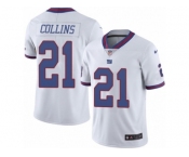 Youth Nike New York Giants #21 Landon Collins Limited White Rush NFL Jersey