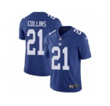Youth Nike New York Giants #21 Landon Collins Vapor Untouchable Limited Royal Blue Team Color NFL Jersey