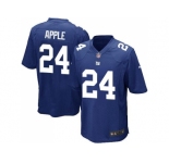 Youth Nike New York Giants #24 Eli Apple Royal Blue Team Color Stitched NFL Elite Jersey