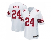 Youth Nike New York Giants #24 Eli Apple White Stitched NFL Elite Jersey