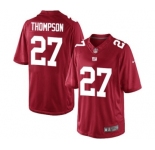 Youth Nike New York Giants #27 Darian Thompson Limited Red Alternate NFL Jersey