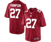 Youth Nike New York Giants #27 Darian Thompson Limited Red Alternate NFL Jersey