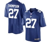 Youth Nike New York Giants #27 Darian Thompson Limited Royal Blue Team Color NFL Jersey