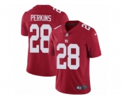 Youth Nike New York Giants #28 Paul Perkins Vapor Untouchable Limited Red Alternate NFL Jersey