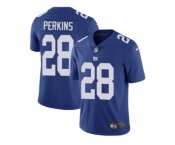 Youth Nike New York Giants #28 Paul Perkins Vapor Untouchable Limited Royal Blue Team Color NFL Jersey