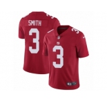 Youth Nike New York Giants #3 Geno Smith Vapor Untouchable Limited Red Alternate NFL Jersey