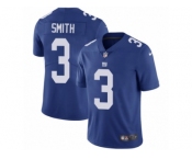 Youth Nike New York Giants #3 Geno Smith Vapor Untouchable Limited Royal Blue Team Color NFL Jersey