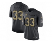 Youth Nike New York Giants #33 Andrew Adams Limited Black 2016 Salute to Service NFL Jersey