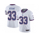 Youth Nike New York Giants #33 Andrew Adams Limited White Rush NFL Jersey
