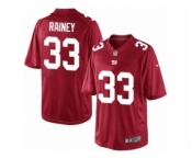Youth Nike New York Giants #33 Bobby Rainey Limited Red Alternate NFL Jersey