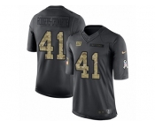 Youth Nike New York Giants #41 Dominique Rodgers-Cromartie Limited Black 2016 Salute to Service NFL Jersey