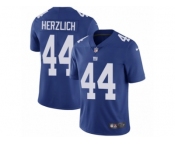 Youth Nike New York Giants #44 Mark Herzlich Vapor Untouchable Limited Royal Blue Team Color NFL Jersey