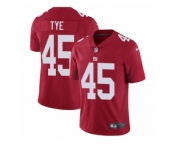 Youth Nike New York Giants #45 Will Tye Vapor Untouchable Limited Red Alternate NFL Jersey