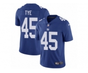 Youth Nike New York Giants #45 Will Tye Vapor Untouchable Limited Royal Blue Team Color NFL Jersey