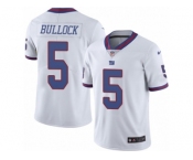 Youth Nike New York Giants #5 Randy Bullock Limited White Rush NFL Jersey