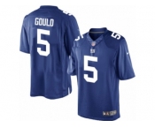 Youth Nike New York Giants #5 Robbie Gould Limited Royal Blue Team Color NFL Jersey