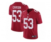 Youth Nike New York Giants #53 Harry Carson Vapor Untouchable Limited Red Alternate NFL Jersey