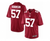 Youth Nike New York Giants #57 Keenan Robinson Limited Red Alternate NFL Jersey