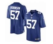 Youth Nike New York Giants #57 Keenan Robinson Limited Royal Blue Team Color NFL Jersey