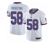 Youth Nike New York Giants #58 Owa Odighizuwa Limited White Rush NFL Jersey