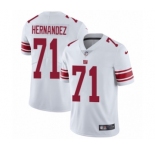 Youth Nike New York Giants #71 Will Hernandez White Vapor Untouchable Limited Player NFL Jersey