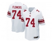 Youth Nike New York Giants #74 Ereck Flowers Game White NFL Jersey