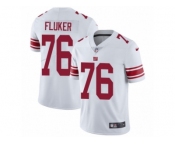 Youth Nike New York Giants #76 D.J. Fluker Vapor Untouchable Limited White NFL Jersey