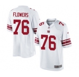Youth Nike New York Giants #76 Ereck Flowers White NFL Jersey