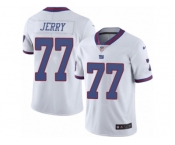 Youth Nike New York Giants #77 John Jerry Limited White Rush NFL Jersey