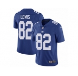 Youth Nike New York Giants #82 Roger Lewis Vapor Untouchable Limited Royal Blue Team Color NFL Jersey