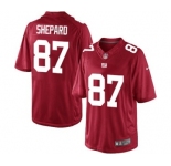 Youth Nike New York Giants #87 Sterling Shepard Limited Red Alternate NFL Jersey