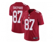 Youth Nike New York Giants #87 Sterling Shepard Vapor Untouchable Limited Red Alternate NFL Jersey