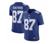 Youth Nike New York Giants #87 Sterling Shepard Vapor Untouchable Limited Royal Blue Team Color NFL Jersey