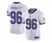 Youth Nike New York Giants #96 Jay Bromley Limited White Rush NFL Jersey