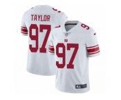 Youth Nike New York Giants #97 Devin Taylor White Vapor Untouchable Limited Player NFL Jersey