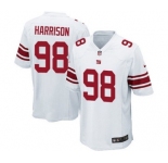 Youth Nike New York Giants #98 Damon Harrison Game White NFL Jersey