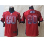 nike youth nfl jerseys New York Giants #80 Cruz red [Elite drift fashion]