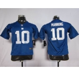 nike youth nfl jerseys new york giants #10 manning blue[nike]