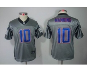 nike youth nfl jerseys new york giants #10 manning grey[Elite shadow]