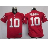 nike youth nfl jerseys new york giants #10 manning red[nike]