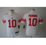nike youth nfl jerseys new york giants #10 manning white[nike limited]