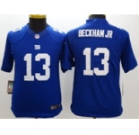 nike youth nfl jerseys new york giants #13 beckhamjr blue[nike]