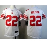 nike youth nfl jerseys new york giants #22 wilson white[nike]