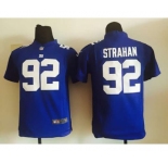 nike youth nfl jerseys new york giants #92 strahan blue[nike]