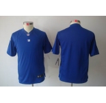 nike youth nfl jerseys new york giants blank blue[nike limited]