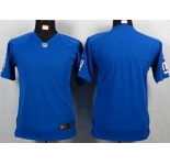 nike youth nfl jerseys new york giants blank blue[portrait fashion]