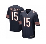 Men Nike Chicago Bears #15 Josh Bellamy Game Navy Blue Team Color NFL Jersey